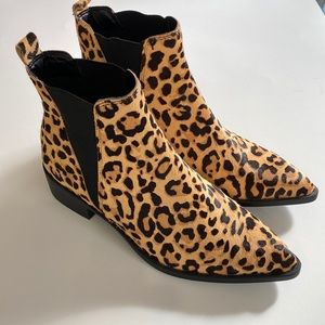 New Steve Madden leopard booties